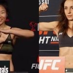 Lucie Pudilova weighs in for UFC event