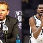 Sean Marks and Kevin Durant