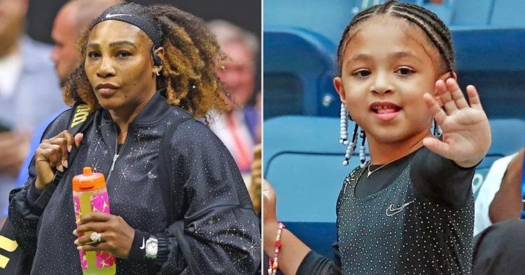 Serena Williams and her daughter OlympiaSerena Williams and her daughter Olympia