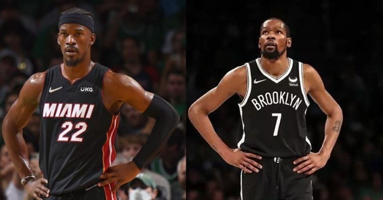 2022-2023 NBA season contenders Jimmy Butler and Kevin Durant