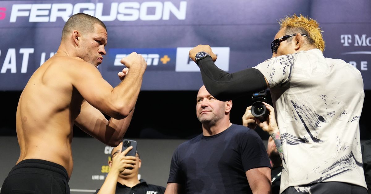 Nate Diaz vs. Tony Ferguson for the main event of UFC 279