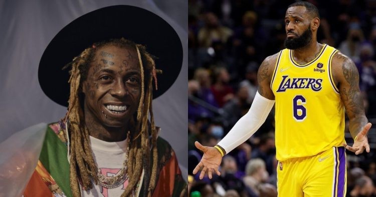 LeBron James and Lil Wayne