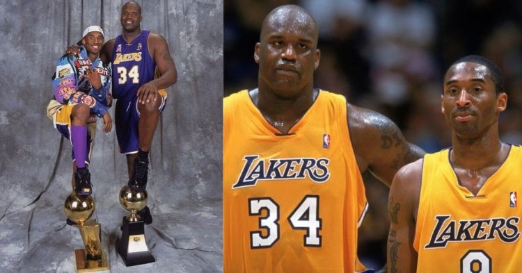 Shaquille O'Neal and Kobe Bryant