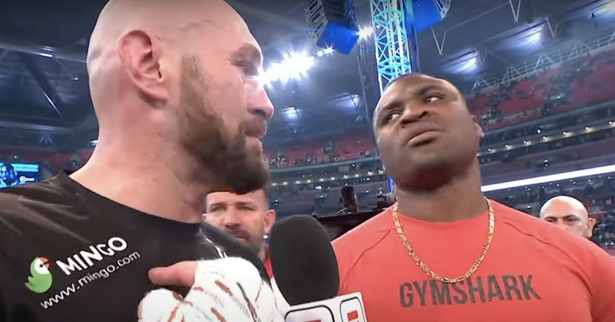 Tyson Fury promises to face Francis Ngannou in a boxing bout