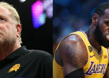 NBA superstar LeBron James and Phoenix Suns owner Robert Sarver