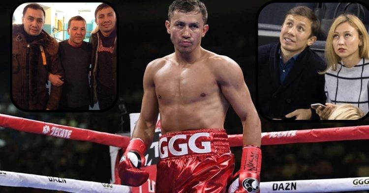 Gennady Golovkin and his family