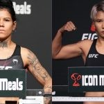 UFC Vegas 60: Denise Gomes weigh in