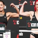 UFC Vegas 60 - Gillian Robertson weigh in