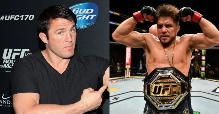 Chael Sonnen (Left) and Henry Cejudo (Right)