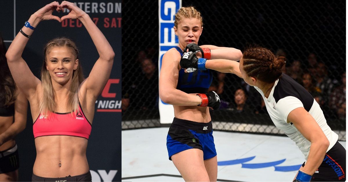 Paige VanZant against Michelle Waterson in the UFC