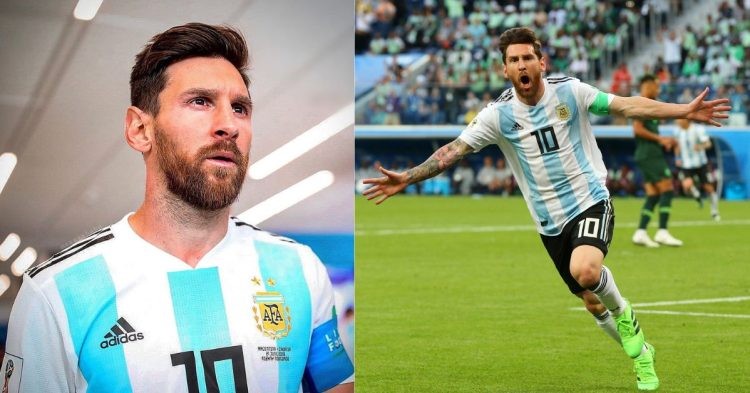Lionel Messi at the 2018 FIFA World Cup