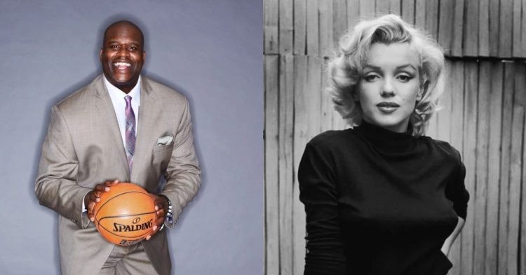 Shaquille O'Neal and Marilyn Monroe