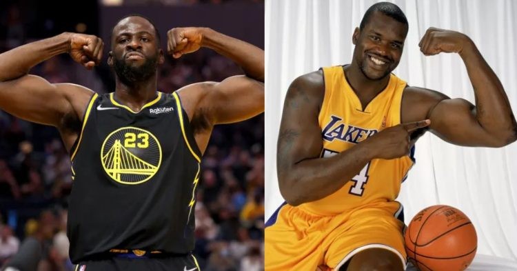 Draymond Green and Shaquille O'Neal