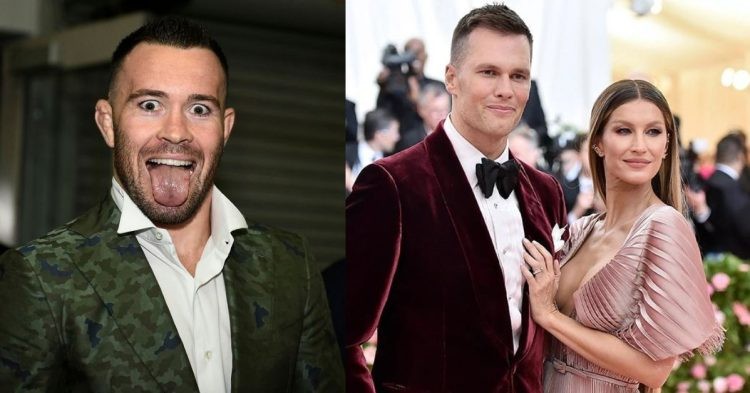 Colby Covington takes a cheeky dig at Tom Brady and Gisele Bundchen's divorce