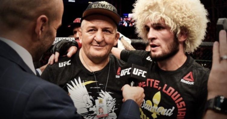 Khabib and his father