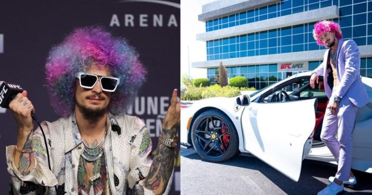 Sean O'Malley Hairstyle and Car