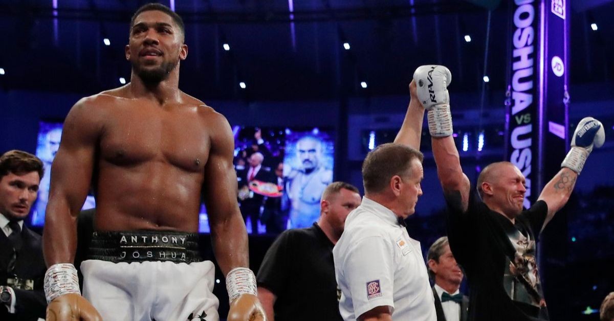 Anthony Joshua suffered a decision loss against Oleksandr Usyk
