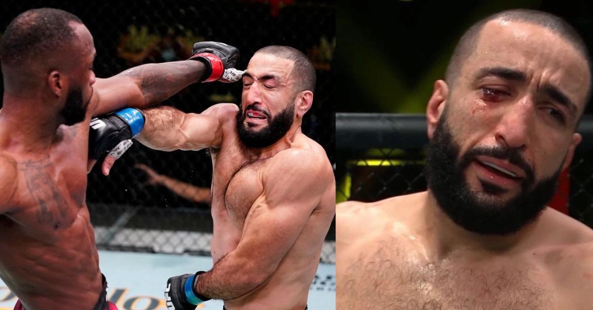 Belal Muhammad suffered an eye injury in his main event fight against Leon Edwards