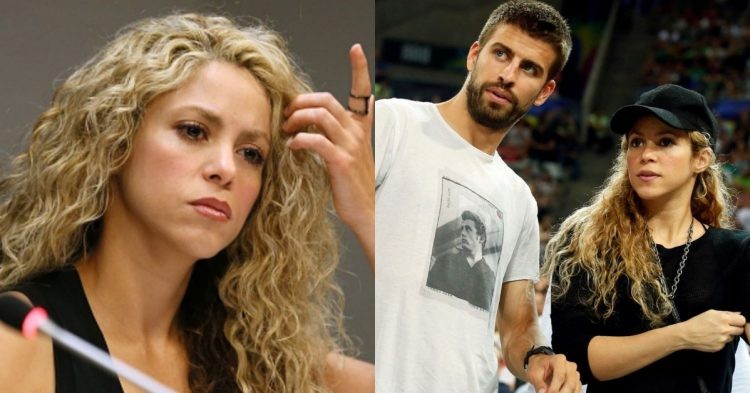 Shakira with Gerard Pique