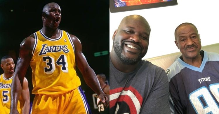 Shaquille O'Neal and Joseph Toney