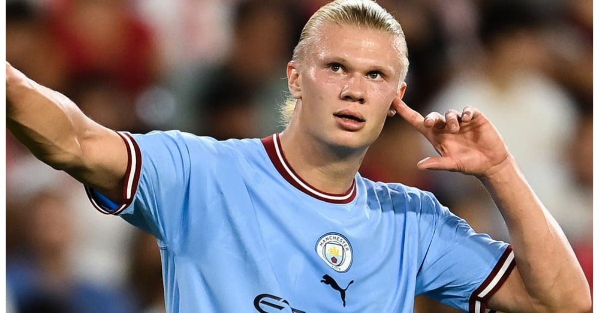 Erling Haaland for Manchester City 