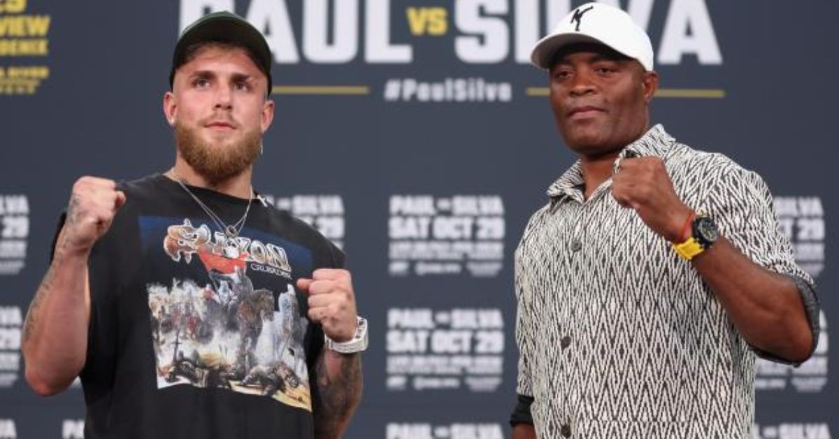 Jake Paul will face Anderson Silva on 29th Oct.