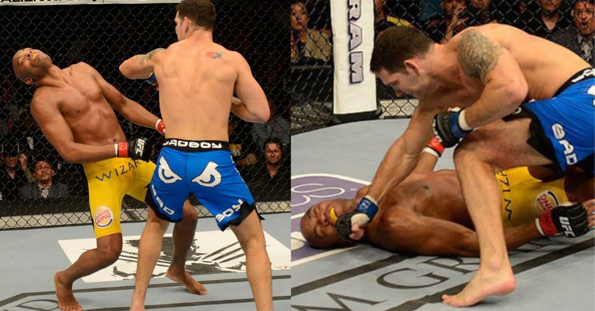 Anderson Silva knocked out by Chris Weidman