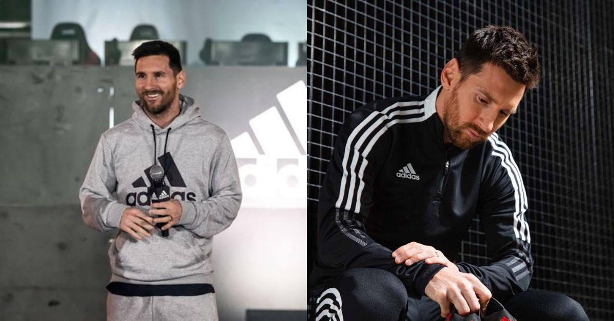 Lionel Messi and Adidas