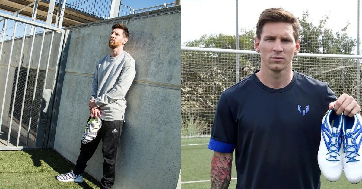 Lionel Messi and Adidas