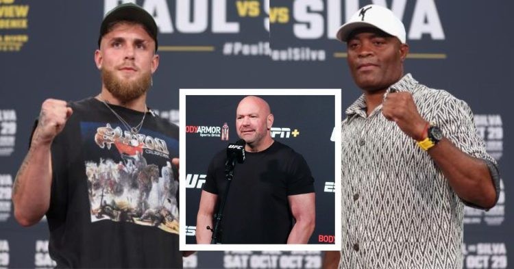 Jake Paul and Anderson Silva agrees on a deal against Dana White over fighters' pay