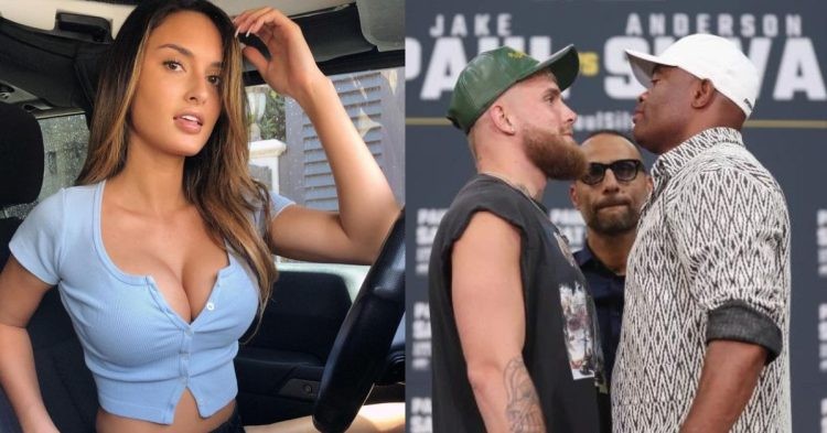 Jake Paul's girlfriend Julia Rose predicts Paul will knock out Anderson Silva in their boxing bout