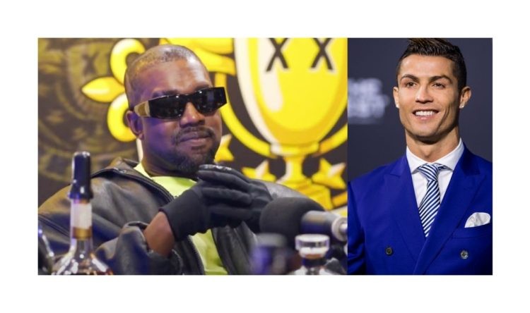 Kanye West and Cristiano Ronaldo