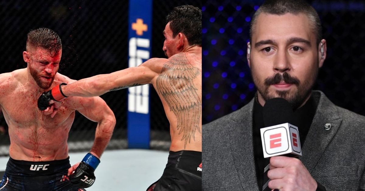 Dan Hardy was present in the broadcasting team at Kattar vs. Holloway fight