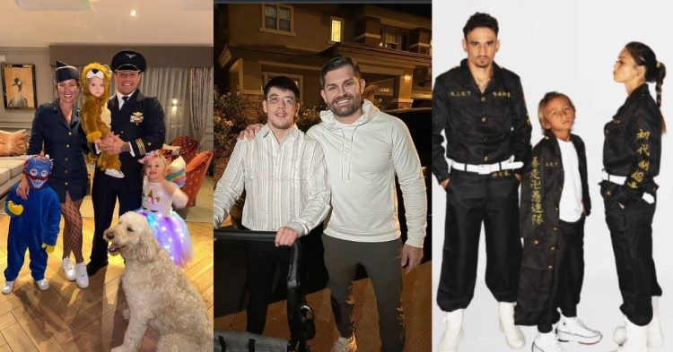 UFC fighters shows off their Halloween costumes
