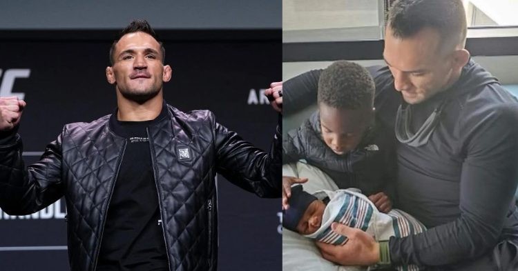 Michael Chandler talks about adopting his second son