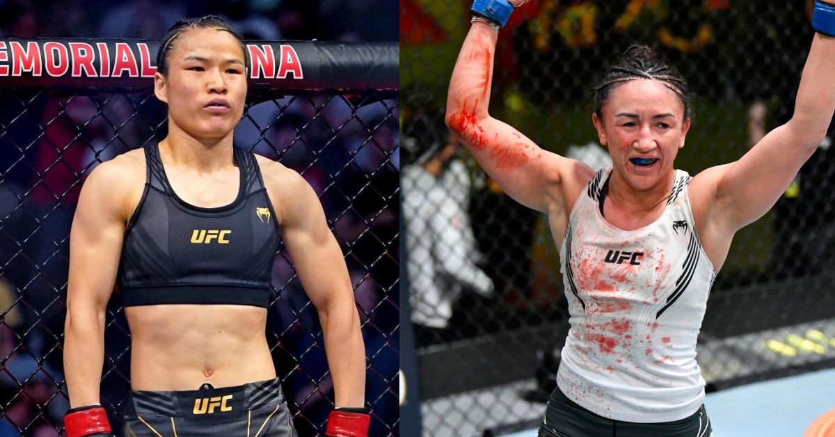 Zhang Weili faces Carla Esparza for the strawweight title bout