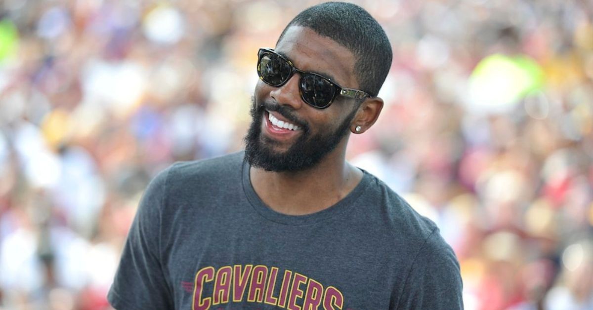 Kyrie Irving of the Brooklyn Nets during his time with the Cavaliers