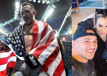 Michael Chandler and his wife named his son after a legendary wrestling coach at the University of Missouri. His name was Hap Whitney.
