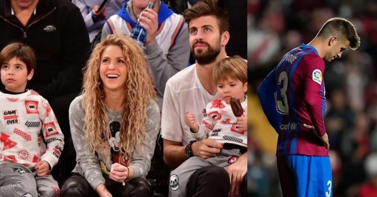 Shakira, Gerard Pique and their children
