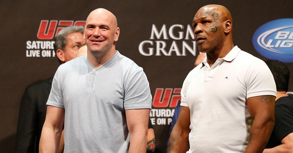 Dana White with Boxing legend Mike Tyson