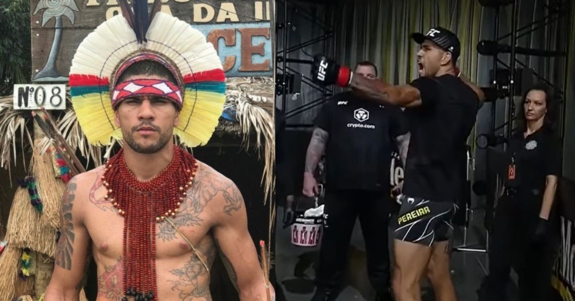 Alex Pereira talks about his signature 'bow and arrow' walkout ritual