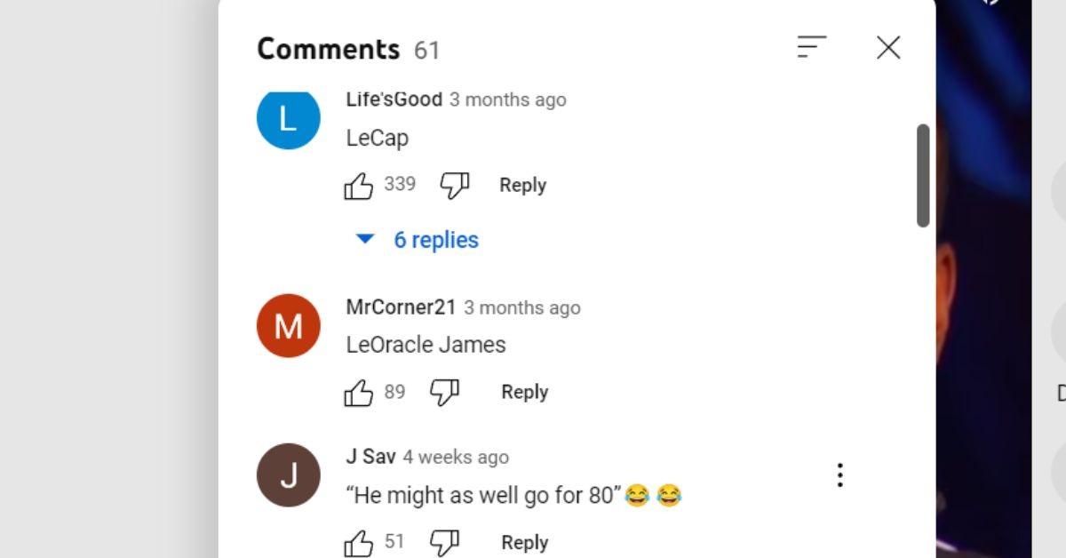 Comments on LeBron James' interview when Kobe Bryant scored 81 points