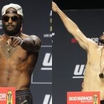 Dominick Reyes and Rayan Spann in UFC 281 weigh in.