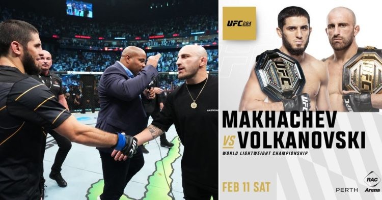 Islam Makhachev vs Alexander Volkanovski at UFC 284 Official