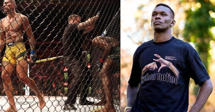 Israel Adesanya reveals he was going to pull out of Alex Pereira fight, credits - Adesanya's Instagram