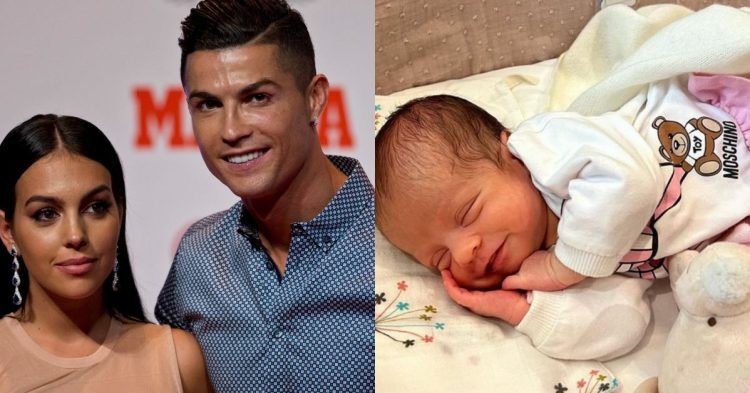 Cristiano Ronaldo, Georgina Rodriguez and their newborn baby