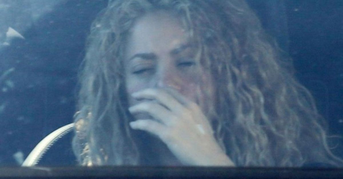 Shakira spotted crying (Credits: Google)