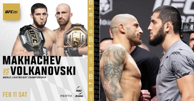 Islam Makhachev vs Alexander Volkanovski at UFC 284