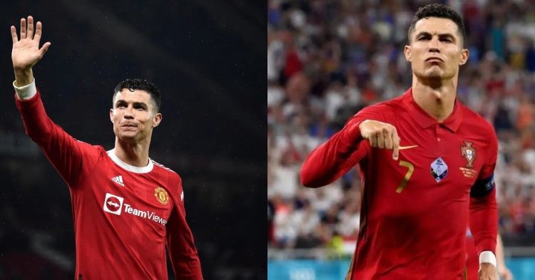 Cristiano Ronaldo for Manchester United and Portugal