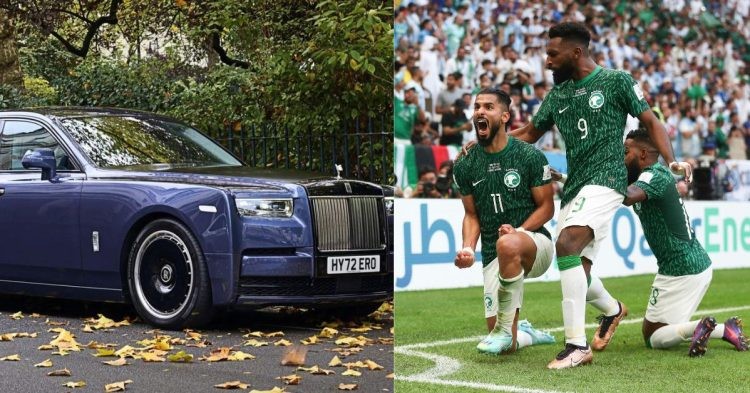 Saudi Arabian players and their World Cup gift